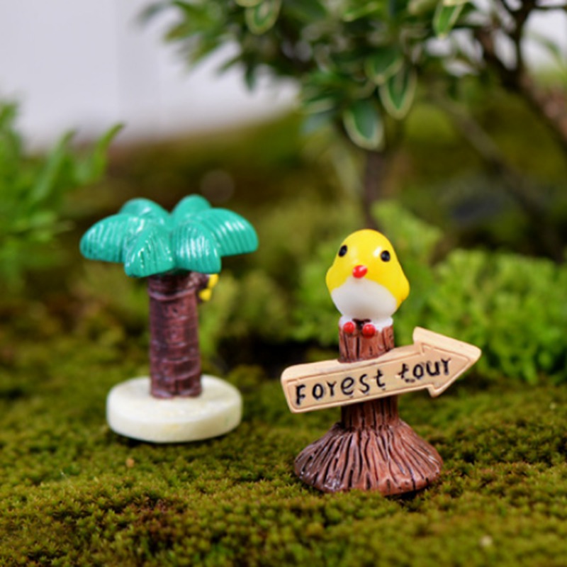 1 Đồ trang trí Gốc Cây Mini Trang Trí Sân Vườn