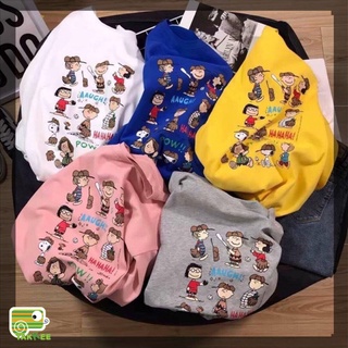Áo phông nữ oversize tay lỡ chất đẹp in hình có ảnh thật
