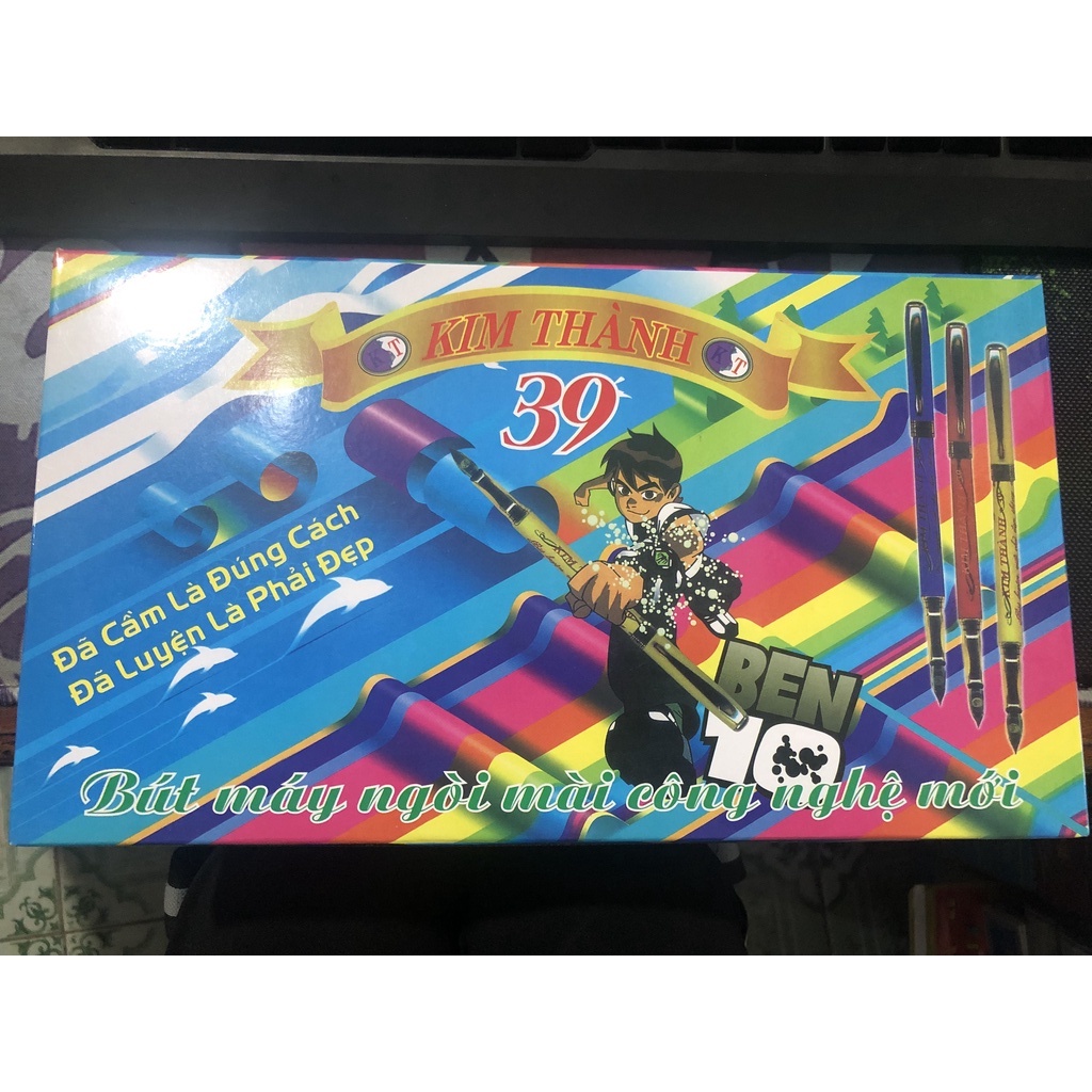 Hộp 12 Bút Máy Luyện Chữ KT - 39 Kèm Ngòi