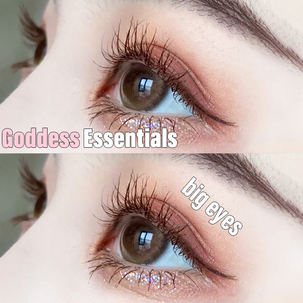 Mascara Đầu Cọ Nhỏ Siêu Mịn Uốn Cong Làm Dày Và Dài Mi Chống Thấm Mồ Hôi Không Nhòe