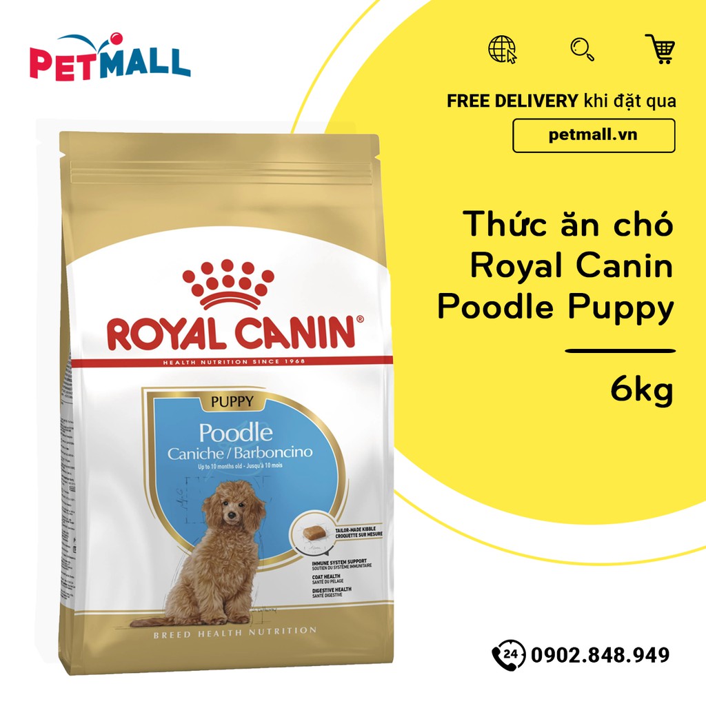 Thức ăn Chó Royal Canin Poodle Puppy 6kg