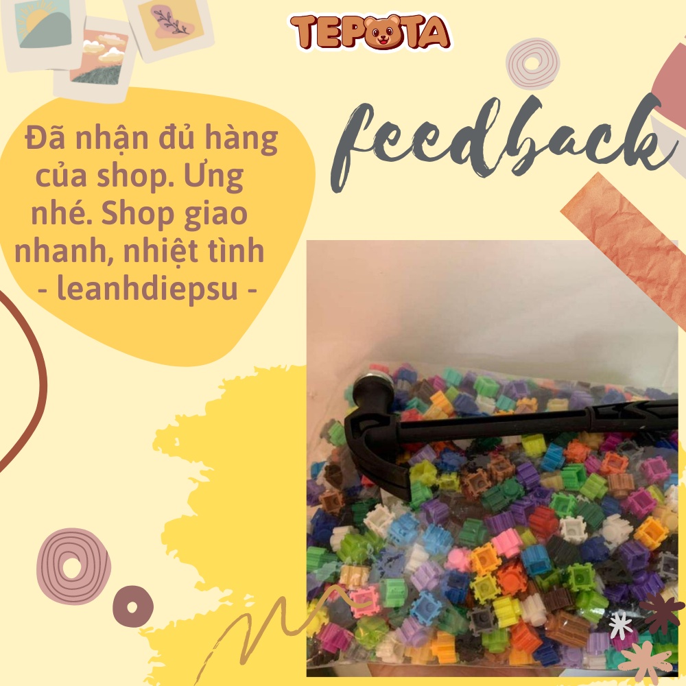 Búa Hỗ Trợ Lắp Ráp Không Đau Tay Cho Đồ Chơi Lego, Xếp Hình - Búa Gõ Lego Tiện Lợi BG01
