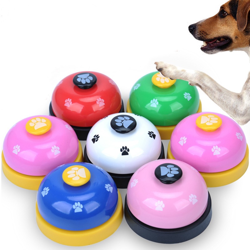 Bell Dog Toys Home Dog Trainer Tương Tác Chuông Chuông Đồ Chơi Nút Bấm Cho Chó Kêu Đồ Chơi Cho Thú Cưng Phụ Kiện Cho Labrador Puppy