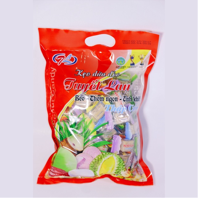 Kẹo dừa Tuyết Lan thập cẩm