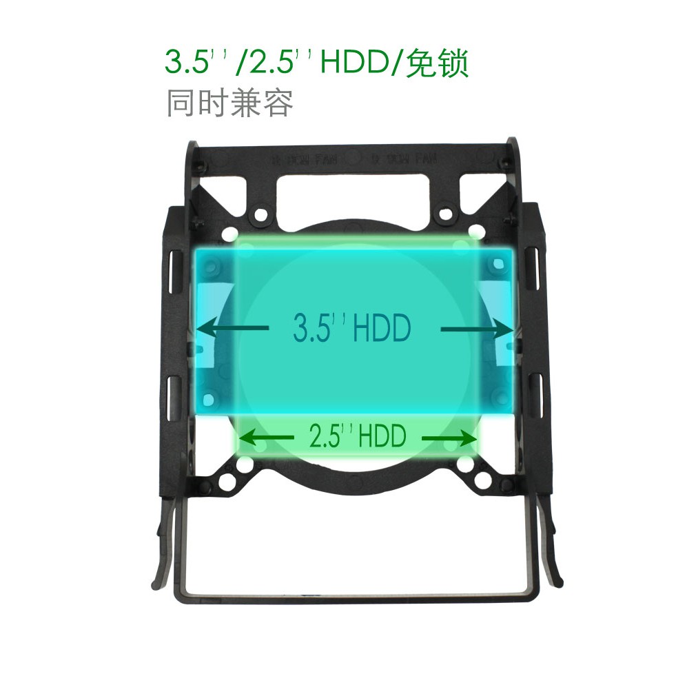 Khay Đựng Ổ Cứng 4 Ngăn 3.5 Inch Chuyên Dụng | BigBuy360 - bigbuy360.vn