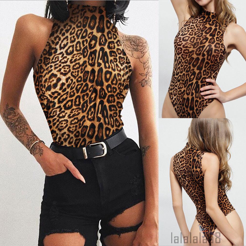 Bộ đồ lót áo liền quần lót họa tiết da báo gợi cảm cho nữ | BigBuy360 - bigbuy360.vn