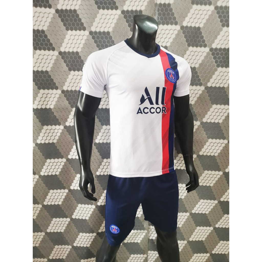 Bộ bóng đá Paris trắng mùa mới nhất