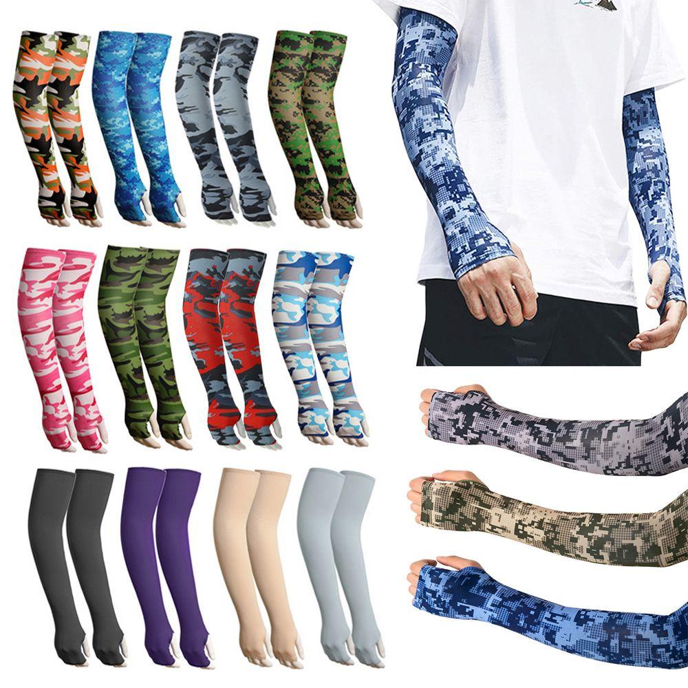 Găng Cánh Tay Chống Nắng Dùng Chơi Bóng Rổ Chạy Bộ Mùa Hè Sự Bả