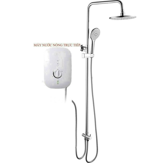Cần sen cây rời cao cấp, cây sen, sen đứng dùng cho máy nước nóng trực tiếp hoặc sen vòi 1 đường nước lạnh