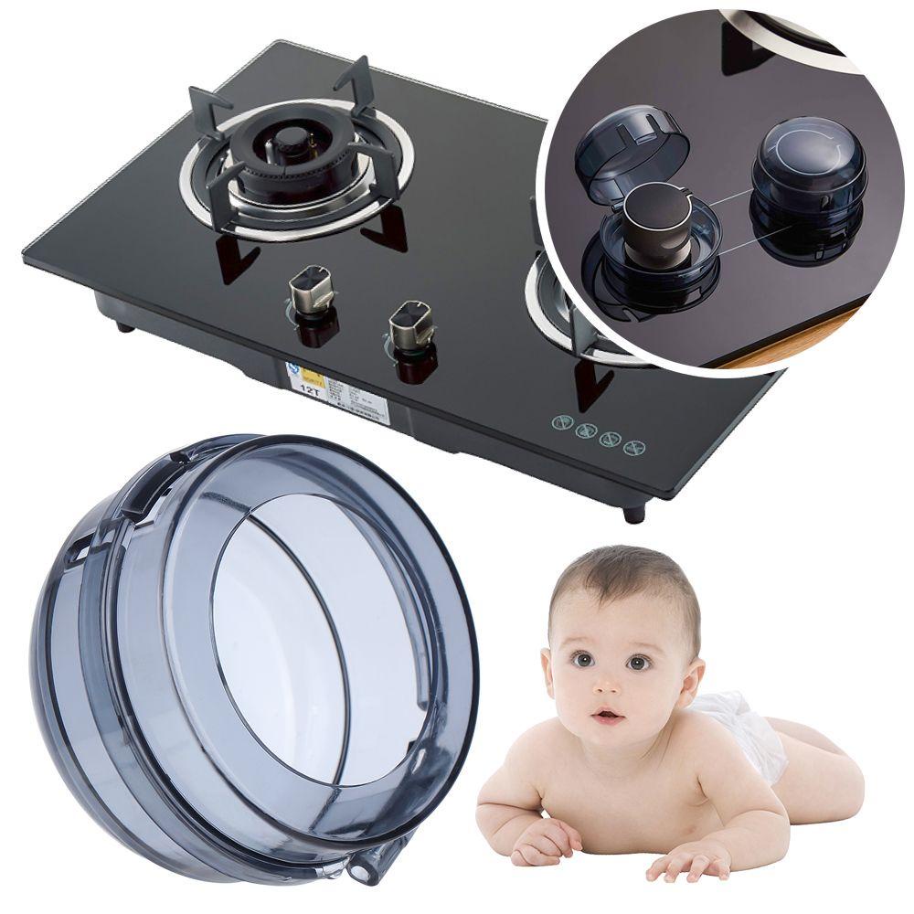 Set 1 / 2 Nắp Nhựa Trong Suốt Đậy Núm Vặn Lò Vi Sóng