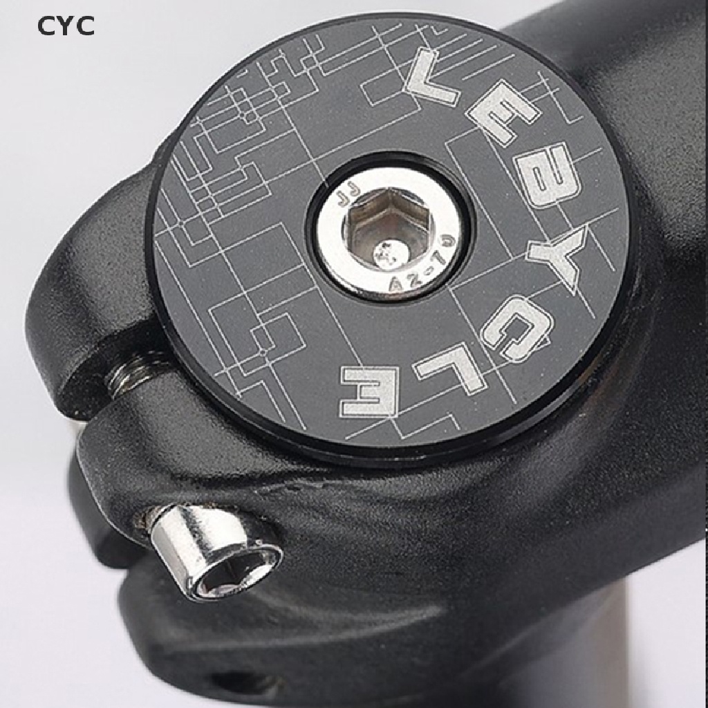 CYC Bike Headset Expander Stem Top Cap Alloy Compression Plug Nut Bicycle Front Fork CY