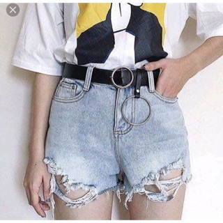 Quần short jean nữ rách cá tính sj23