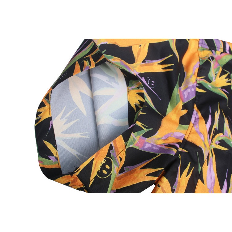 Bán Chạy Nhất DR * W Áo Sơ Mi Tay Ngắn In Hình Chim Thiên Đường Mặt Cười Plus Size Unisex