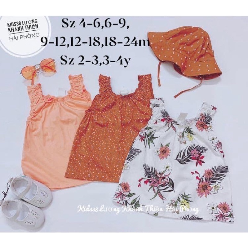 Set 3 áo Hm bé gái
