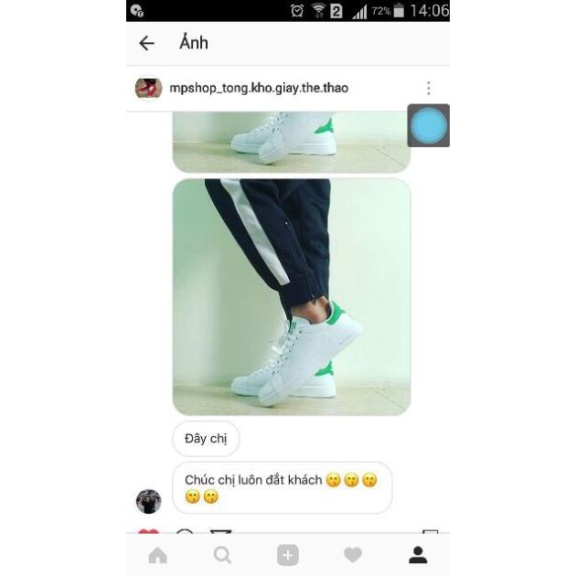 10.5 Free [SALE SỐC-SẴN HÀNG] Giày stansmith gót xanh lá. Fullsize Nam Nữ 36-44 Có Sẵn ⚡ CHẤT sịn : " * ༔ * ₂ " | BigBuy360 - bigbuy360.vn