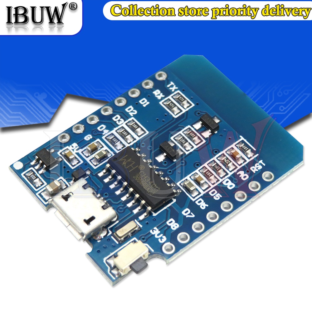 1 Bảng Mạch Phát Triển WiFi D1 Mini ESP8266 ESP-12F ESP12 3.3V ESP-8266EX 11 Pin Cho Arduino
