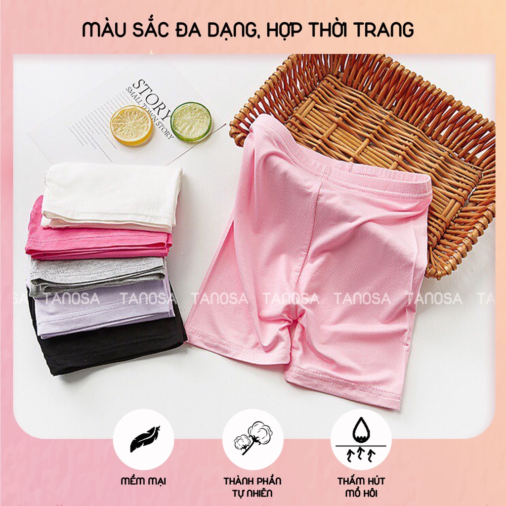 Quần Legging Đùi Mùa Hè Tiện Lợi TANOSA Quần Cho Bé Gái Quần Legging Bé Gái