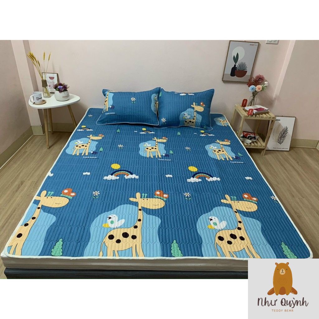 Chiếu đũi điều hoà ⚡️ FREE SHIP ⚡️ Chất liệu Cotton đũi thoáng mát kích thước m6 m8 và 2m