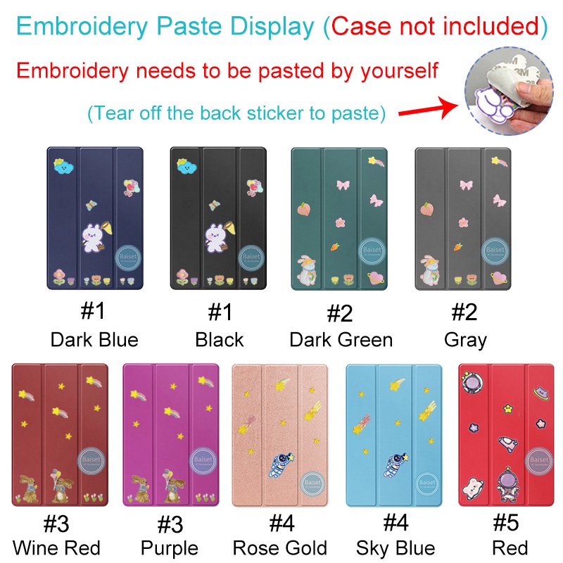 Ốp máy tính bảng TPU có chức năng tắt thông minh cho Samsung Galaxy Tab S6 Lite 10.4inch 2020 P610 P615