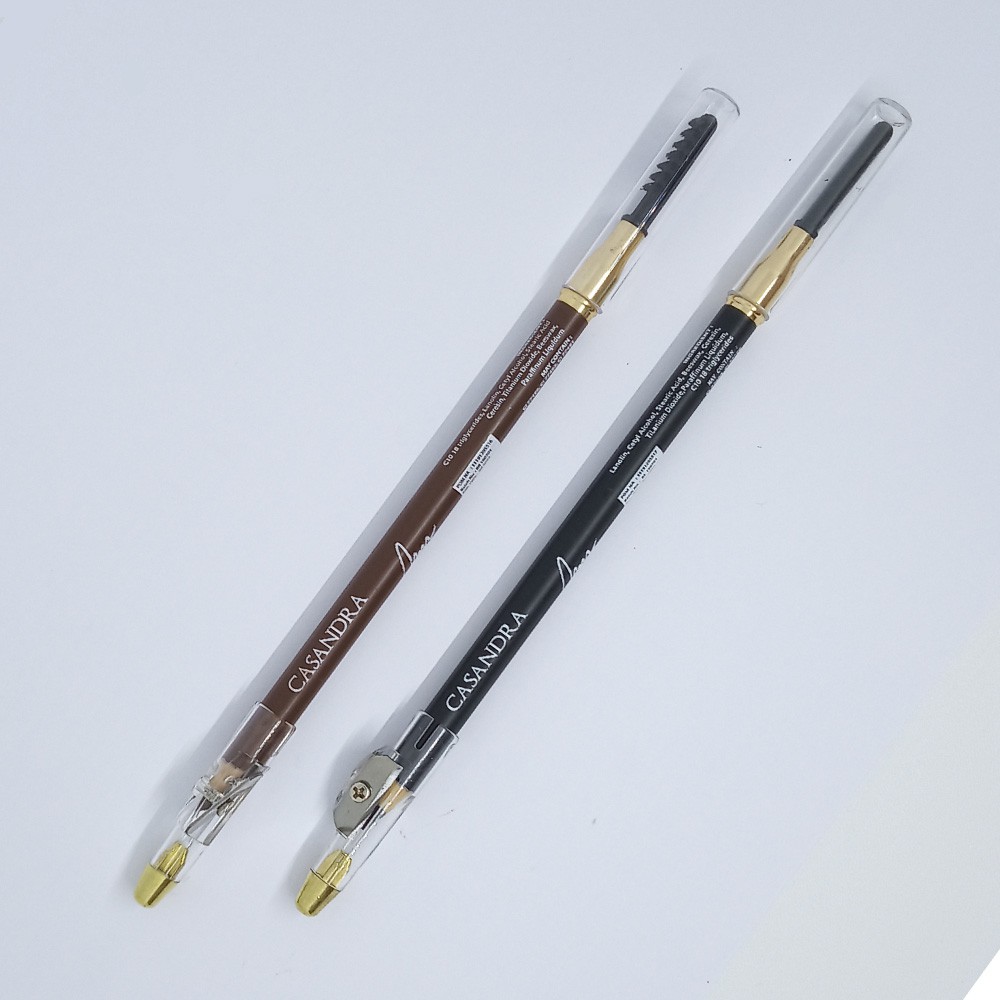 (hàng Mới Về) Bút Chì Kẻ Lông Mày Casandra Thân Gỗ | BigBuy360 - bigbuy360.vn