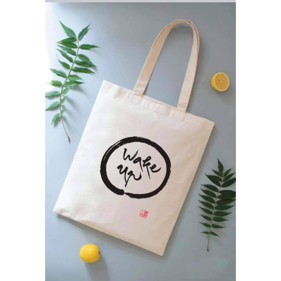 Túi vải canvas Thư pháp cao cấp của Thiền Sư Thích Nhất Hạnh