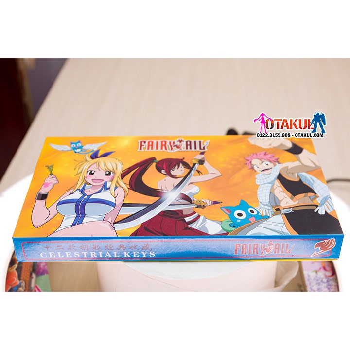 Bộ Chìa Khóa Tinh Linh Fairy Tail 12 Chìa 8.5cm