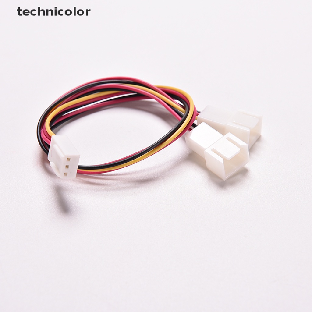 Dây Cáp Chia Cổng Nguồn Quạt 3 Chấu 1 Female Sang 2 Male Dành Cho PC Ốp