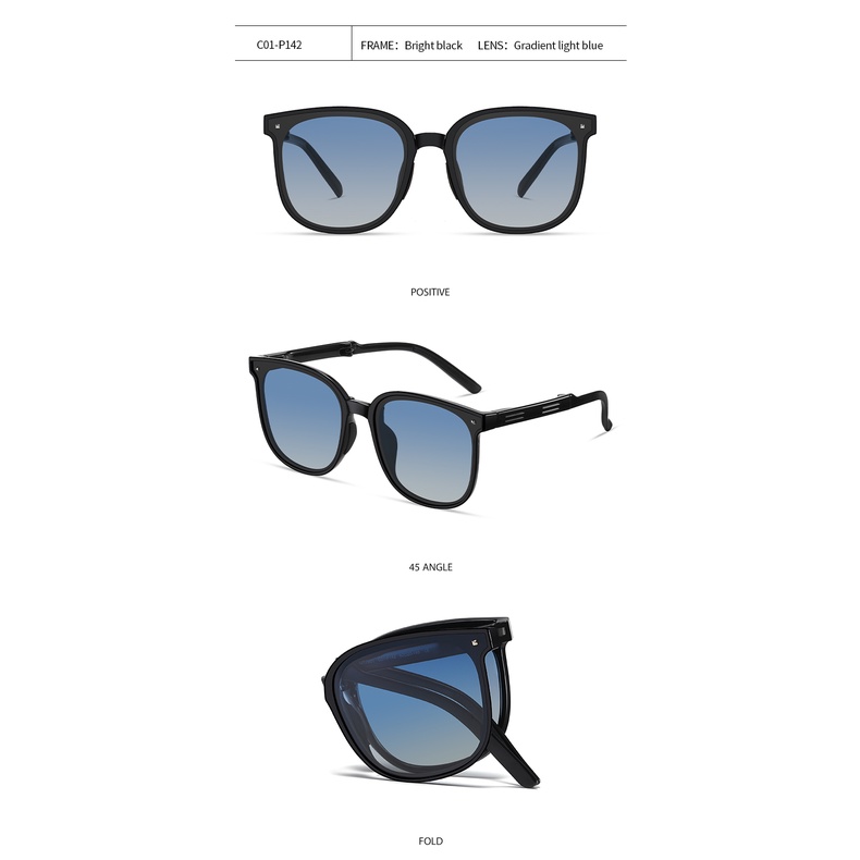 Kính mát Zelin WT7901 phân cực siêu nhẹ gấp được thời trang