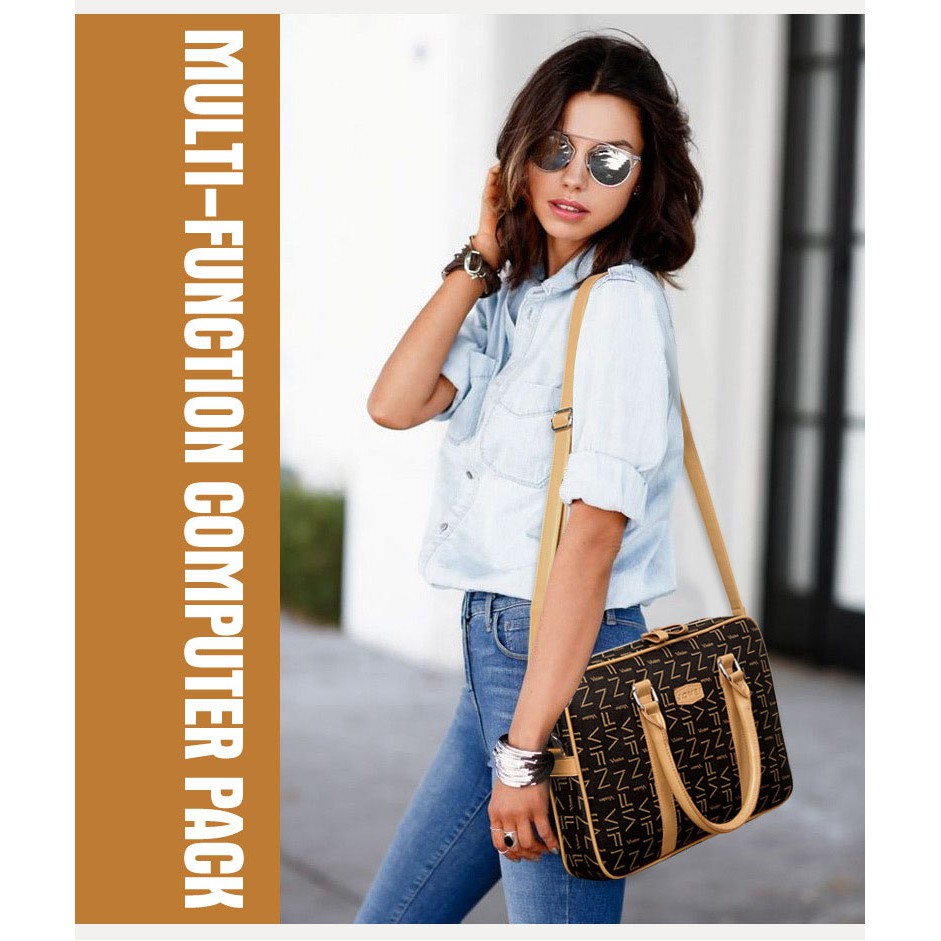 Túi chống sốc Laptop Macbook, Túi xách nữ hoa văn sang trọng 2020 | BigBuy360 - bigbuy360.vn