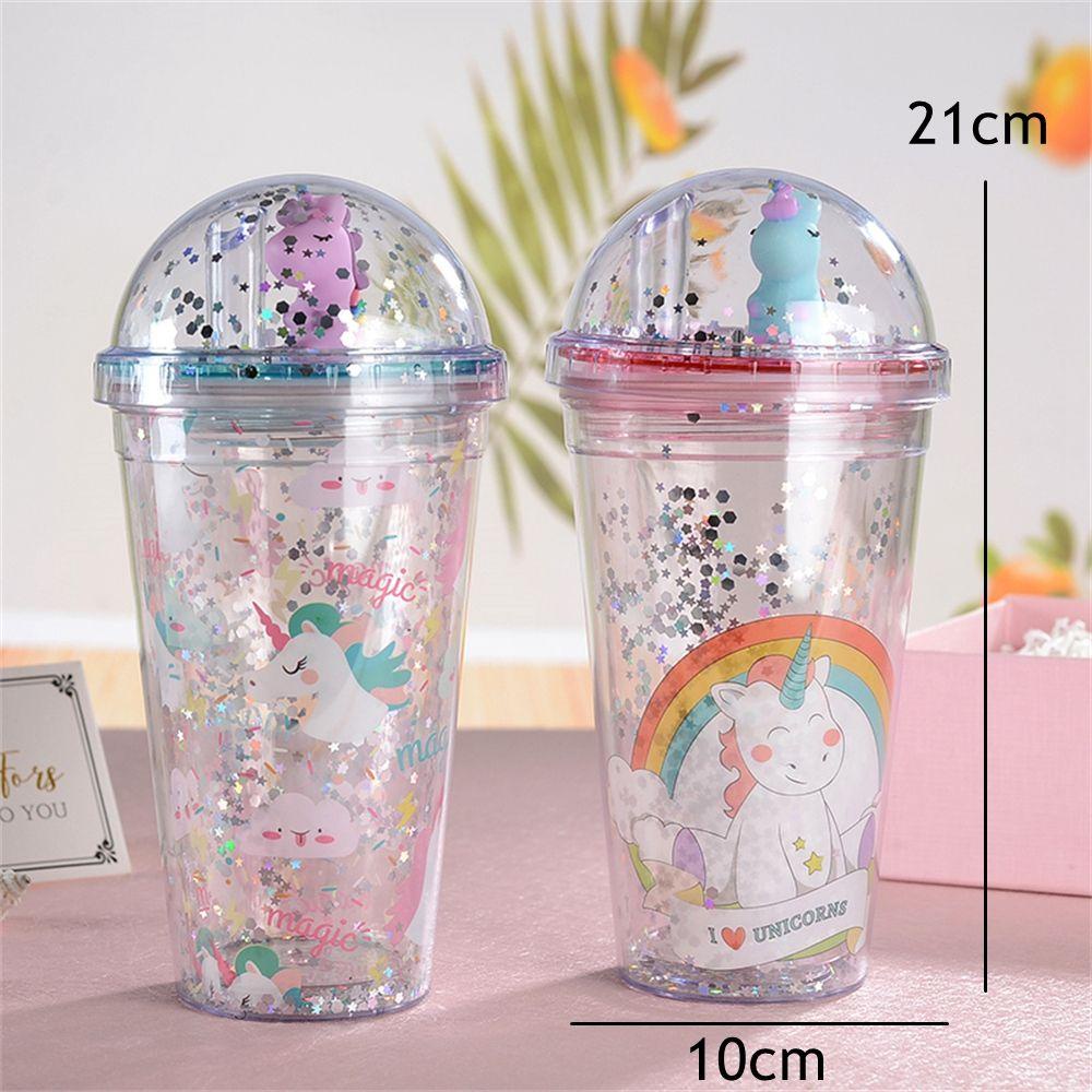 Bình Nước Hình Kỳ Lân Dễ Thương 450ml