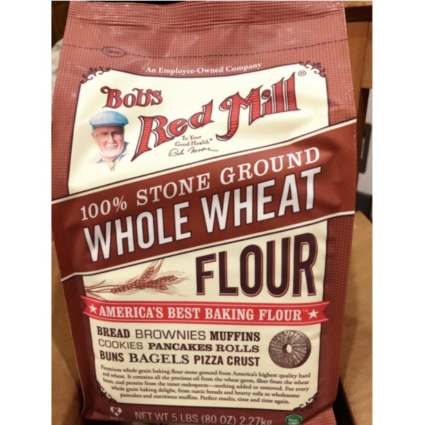 Bột Mì Nguyên Cám Bob's Red Mill 2.27KG - Nhập Khẩu Mỹ