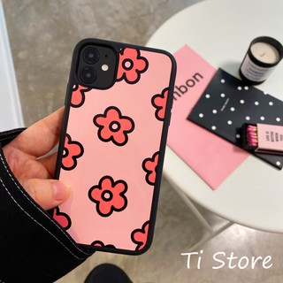 Ốp Lưng Pink Flowers iP [ TI STORE ]