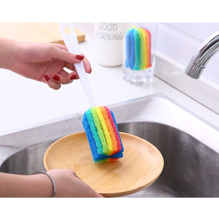 Cọ vệ sinh ly cốc tay cầm dài tiện dụng chất lượng cao