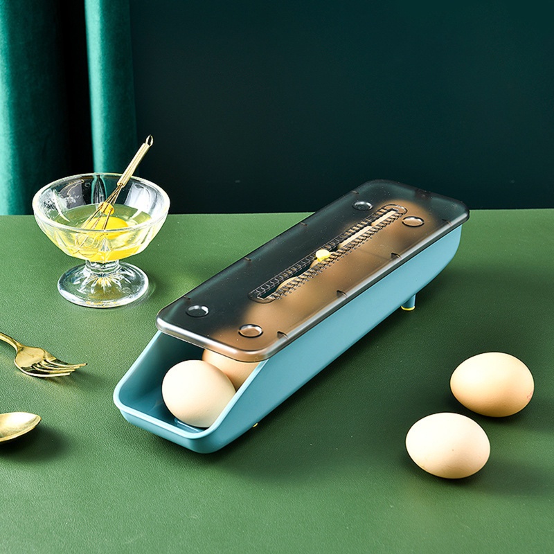 Hộp Đựng Trứng Cuộn Tự Động Dạng Ngăn Kéo Cho Tủ Lạnh