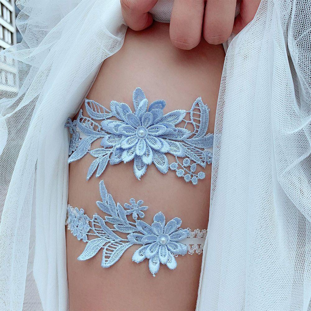 NIUYOU Set 2 Vòng Ren Đeo Chân Quyến Rũ Cho Nữ