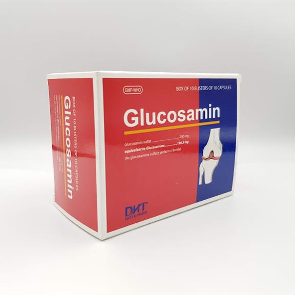 Bổ khớp, Bôi trơn khớp hiệu quả Glucosamin 250mg ht