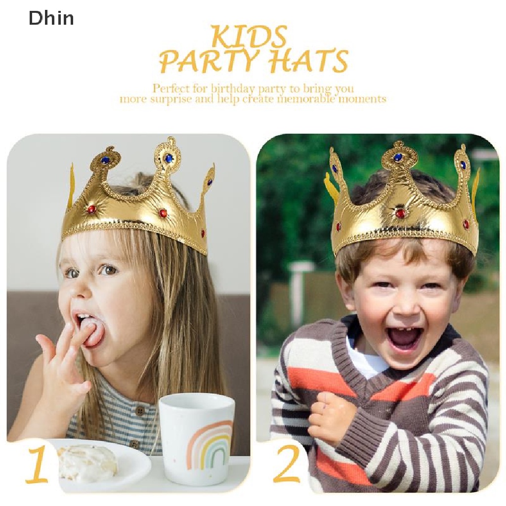 Nón Vương Miện Đội Sinh Nhật Dành Cho Trẻ Em Và Người Lớn