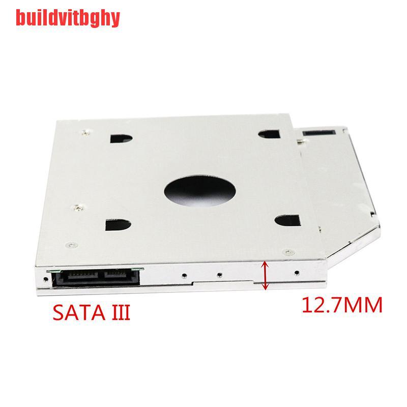 DVD (Mua-Code) Khay Đựng Ổ Cứng Sata 2nd Ssd Hdd Đa Năng Kích Thước 12.7mm