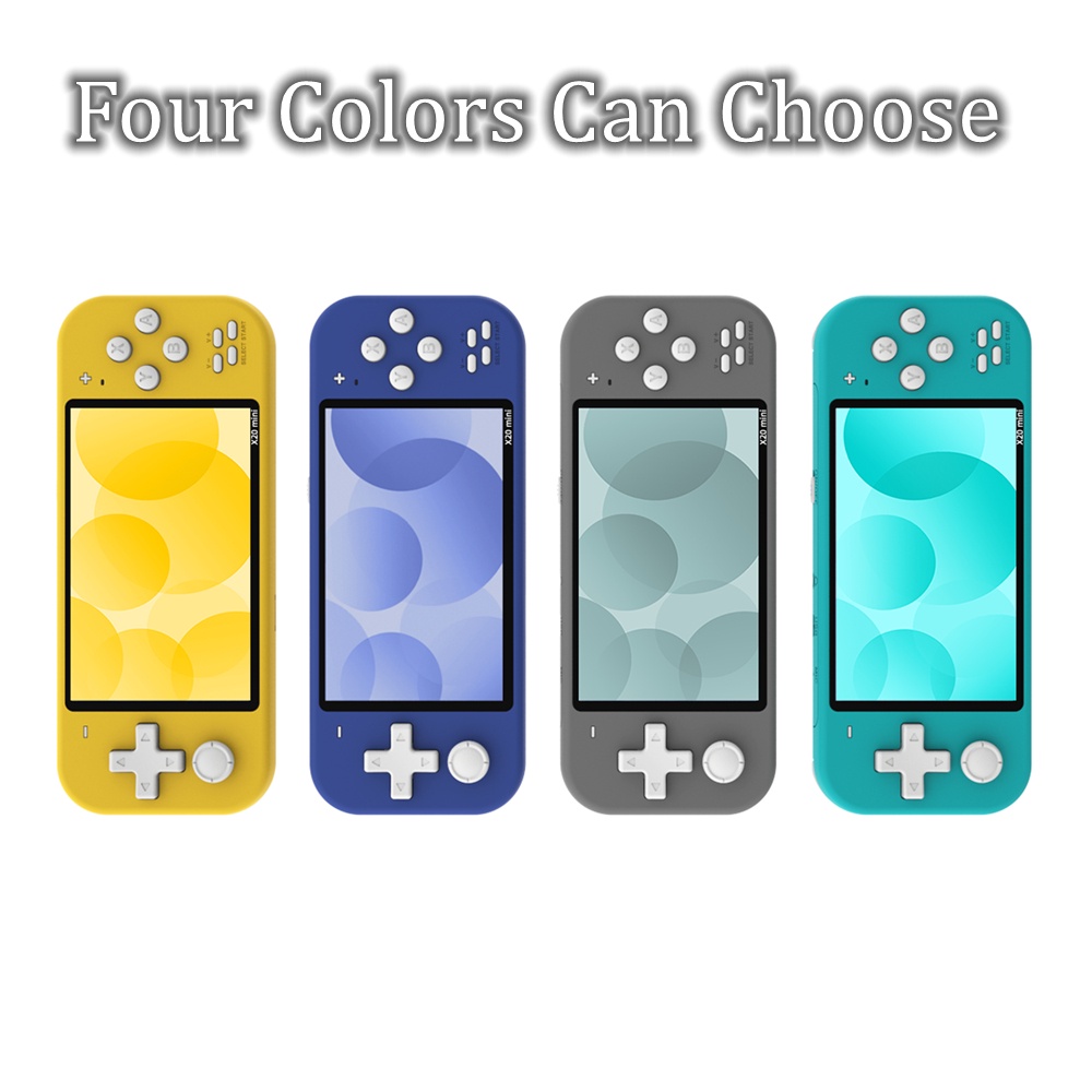 Máy Chơi Game Cầm Tay X20 Mini 4.3 inch PSP Với Màn Hình IPS 8G 3500   trò thẻ nhớ Pin 2500mAh