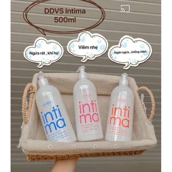 Dung Dịch Vệ Sinh Phụ Khoa Ziaja Intima 500ml - Ba Lan