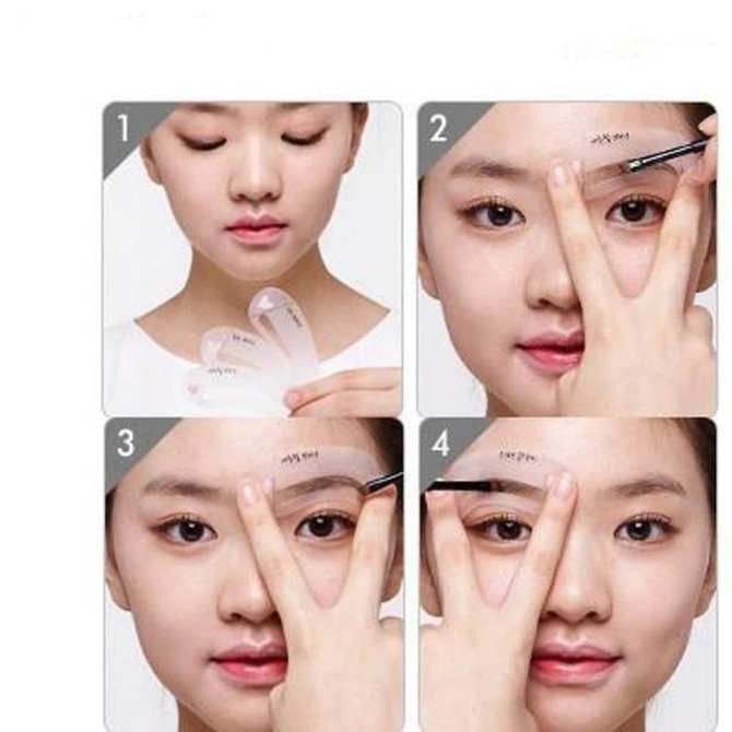 Khuôn kẻ lông mày Mini Brow Class Drawing Guide