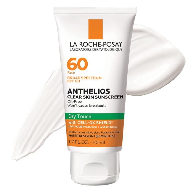Kem chống nắng La Roche-Posay Anthelios Clear skin Dry touch SPF 60