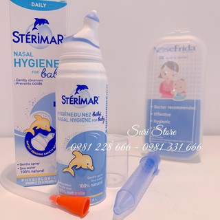 Xịt mũi Sterima thường cho bé 0-3 tuổi