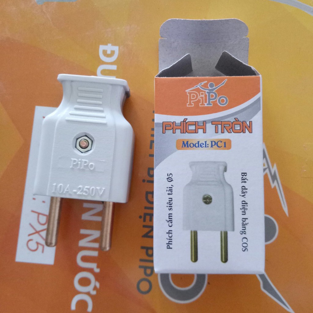 PHÍCH CẮM TRÒN & CÁI SIÊU TẢI CS2000W