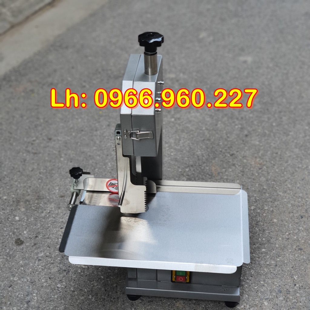 Máy thái thịt đông lạnh, máy cưa xương ống, xương bò, xương lợn