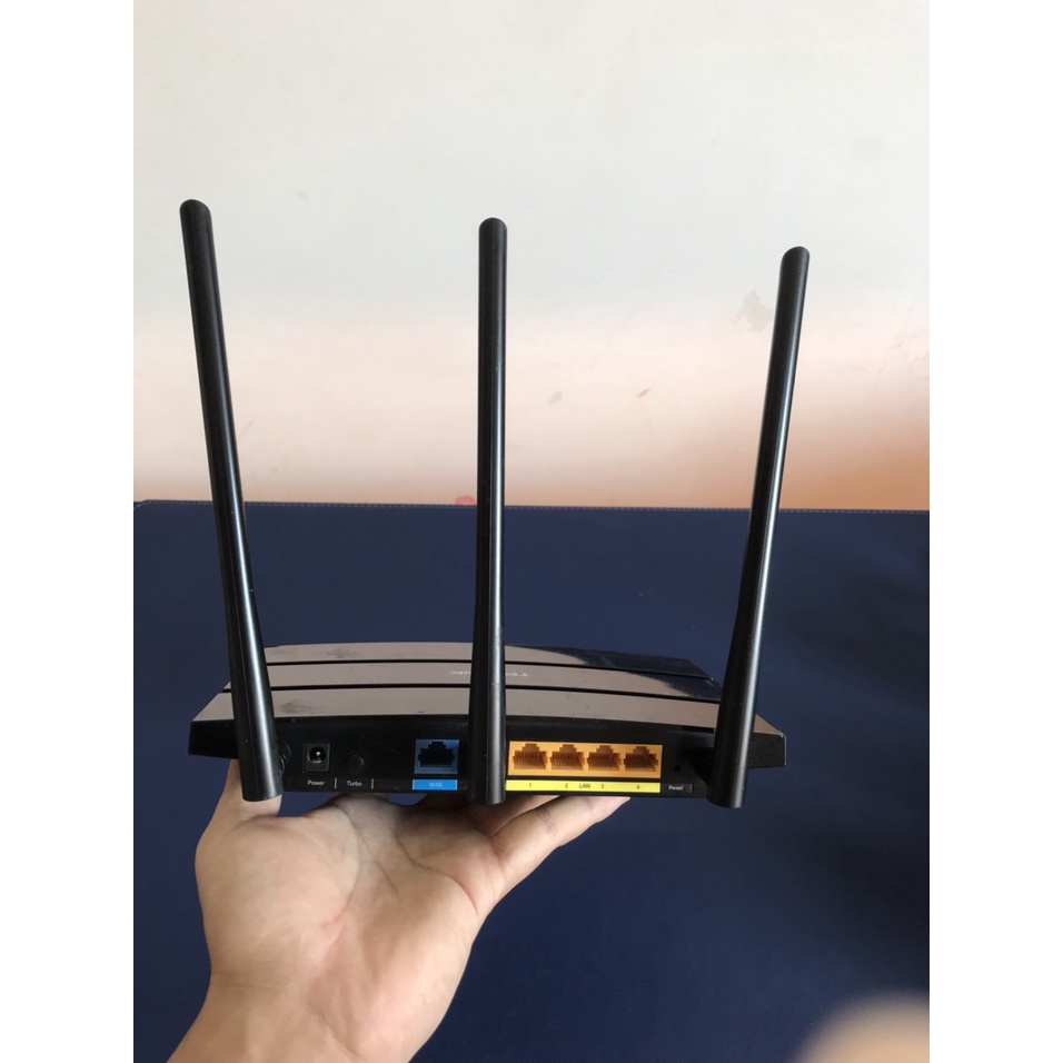 Cục phát wiFi TP-Link 3 râu xuyên tường router wifi chuẩn N tốc độ cao 450Mbps WR2041N giá rẻ đã qua sử dụng- Z_WiFi