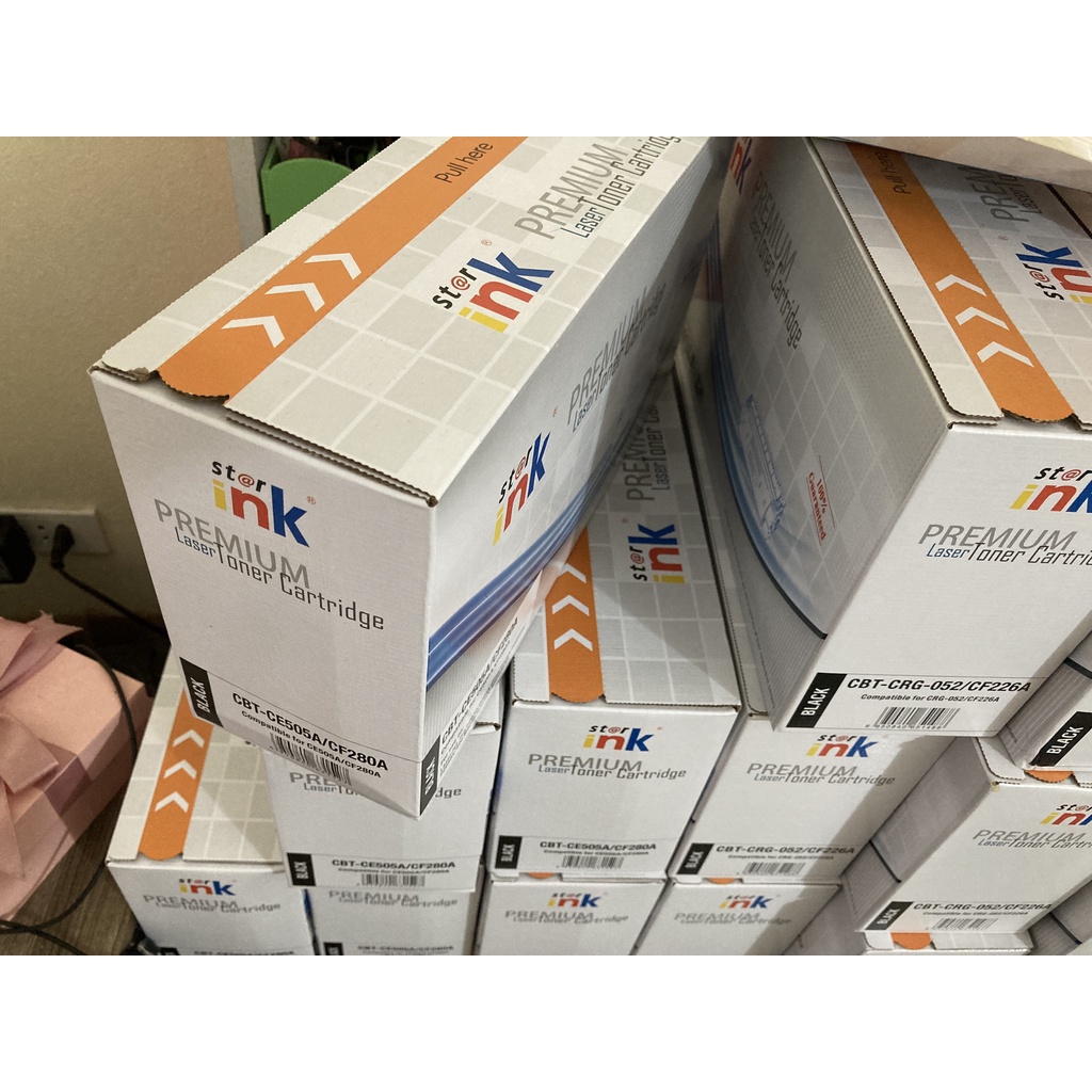 Hộp mực 05A, 80A starink. Hộp mực máy in canon 6300 DN ,canon 251 dw... hp 2035 , 2055