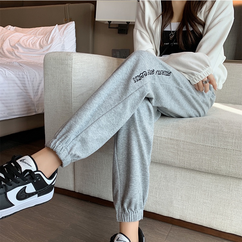 NRVP Quần Thể Thao Ống Rộng Phong Cách Thời Trang Hàn Quốc Dành Cho Nam Và Nữ