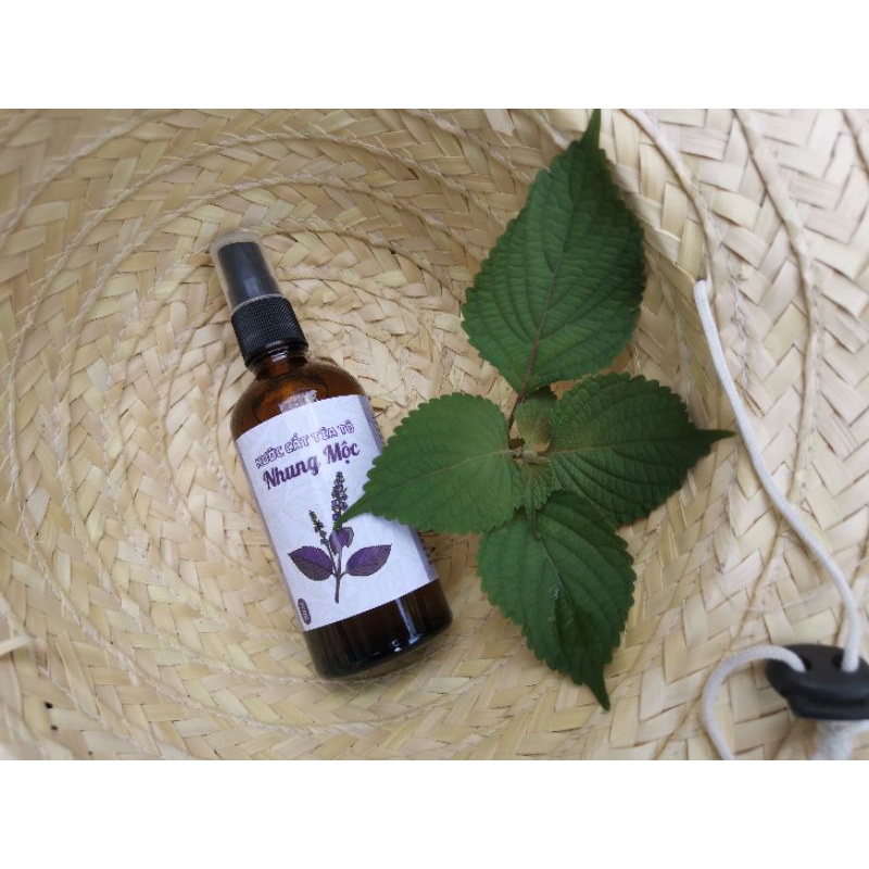 Nước cất Tía tô Nhung Mộc chai 100ml