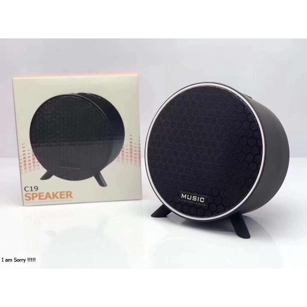 LOA BLUETOOTH MINI GIÁ RẺ C19, LOA NGHE NHẠC ÂM THANH STEREO 3D CỰC HAY